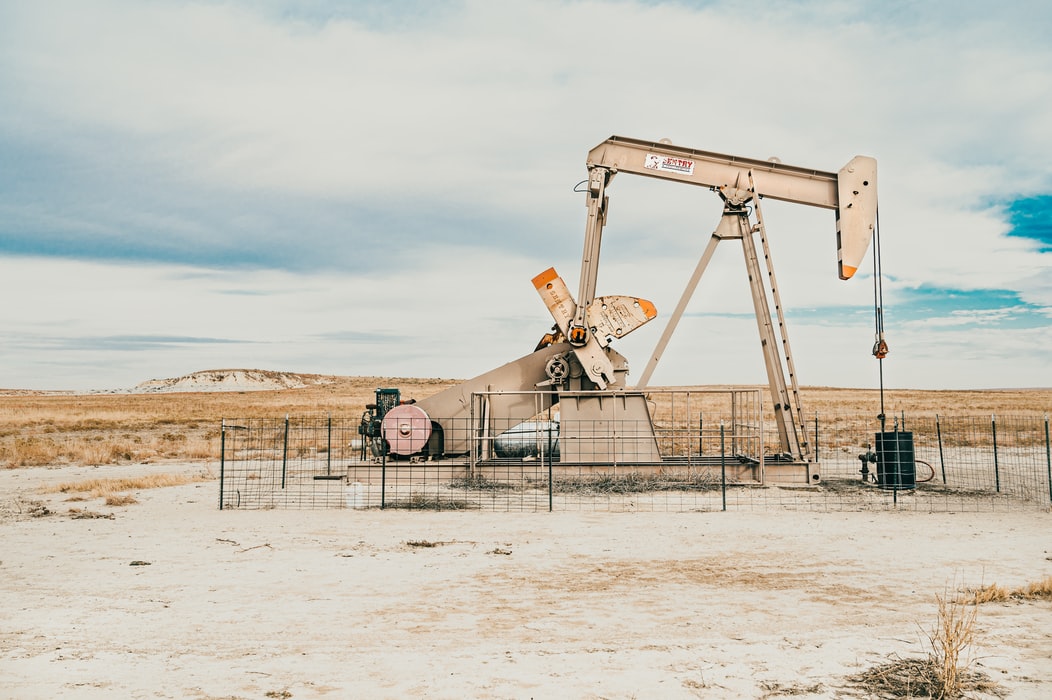 oilfield pump jack in East Texas